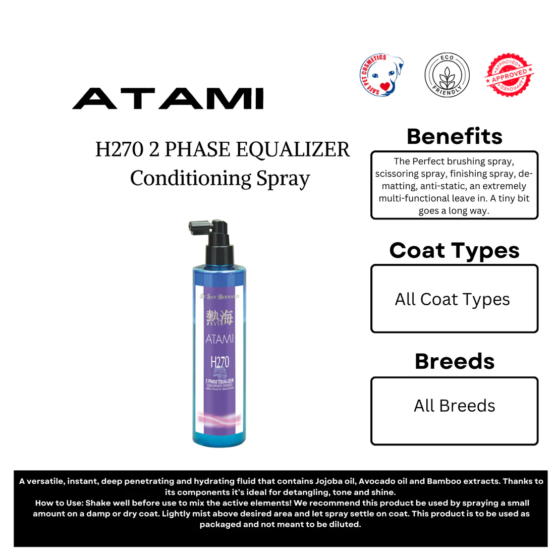 Atami H270 - 2 PHASE EQUALIZER Conditioning Spray