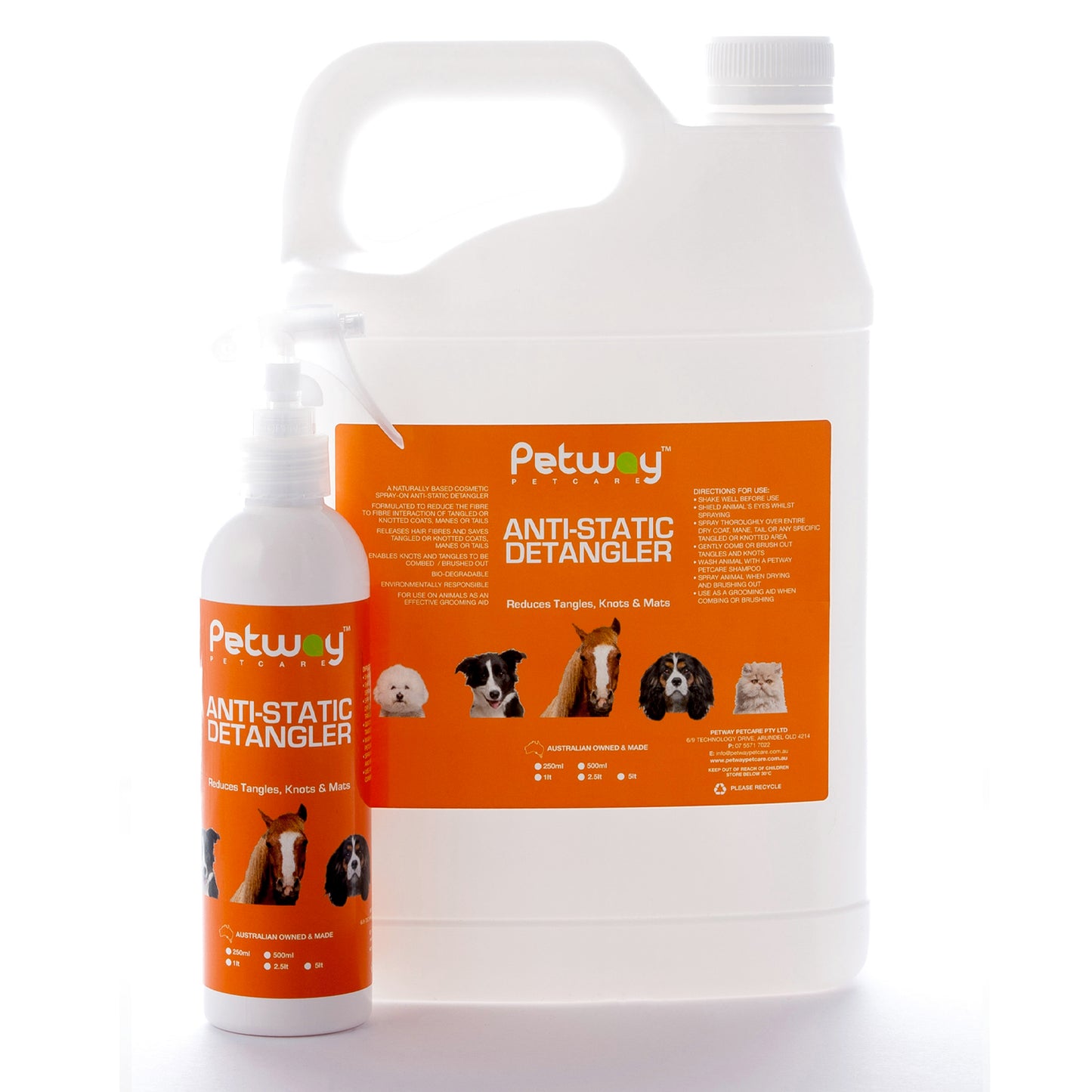 Petway Detangler - Anti Static - Fetch Grooming Supplies