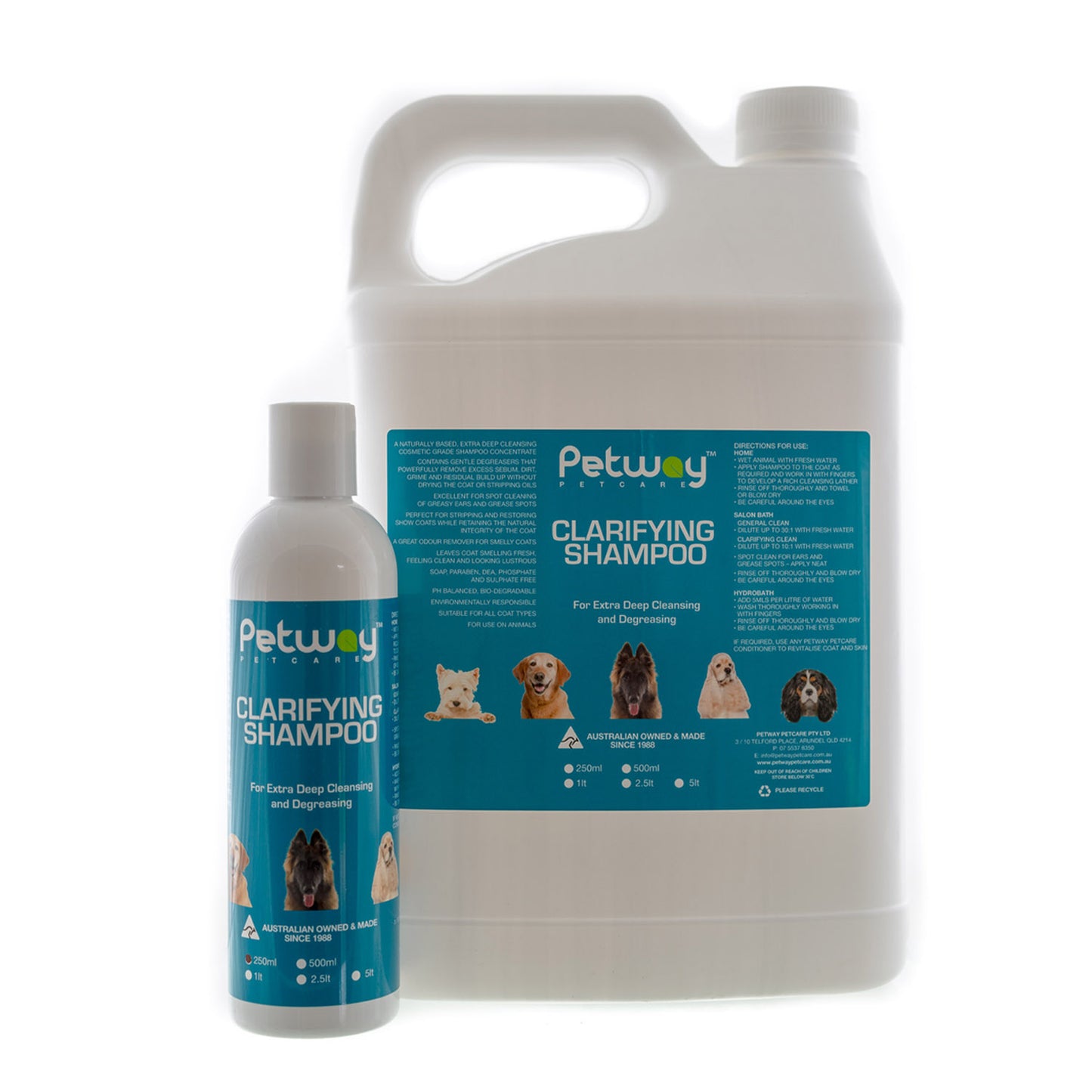 Petway Shampoo Clarifying - Fetch Grooming Supplies