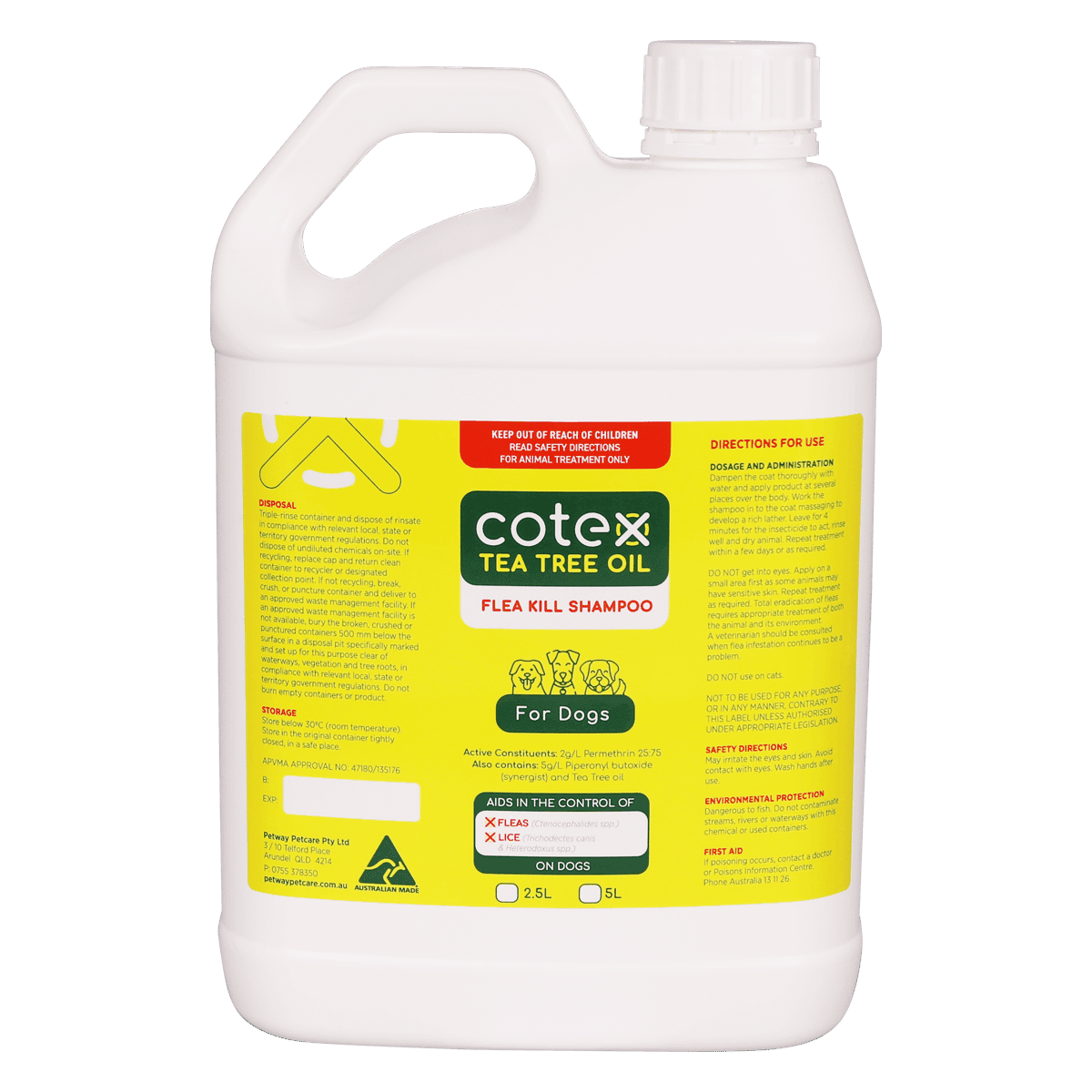 Cotex Flea Kill Shampoo 2.5L