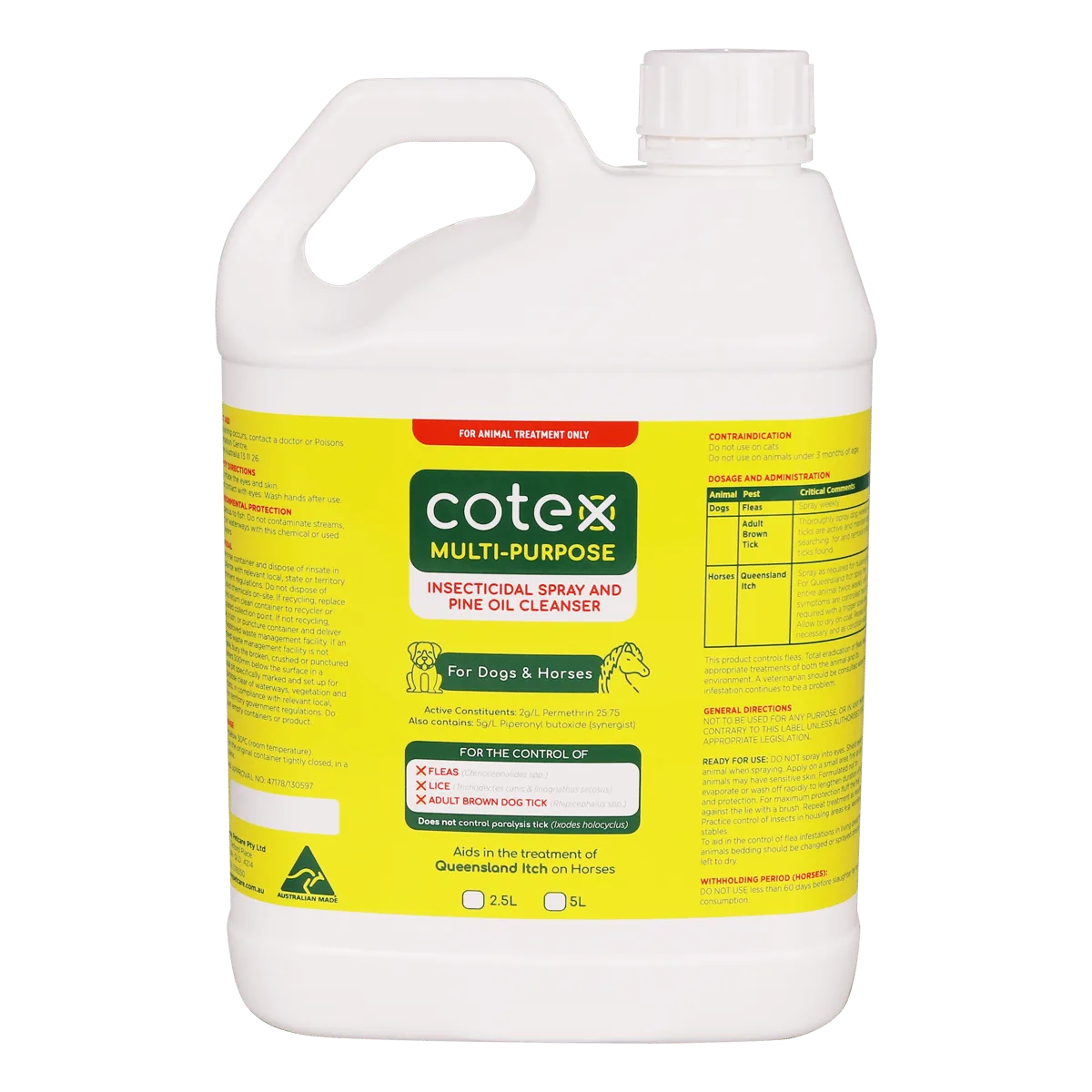 Cotex - Multipurpose Insecticidal Spray & Pine Oi - Fetch Grooming Supplies