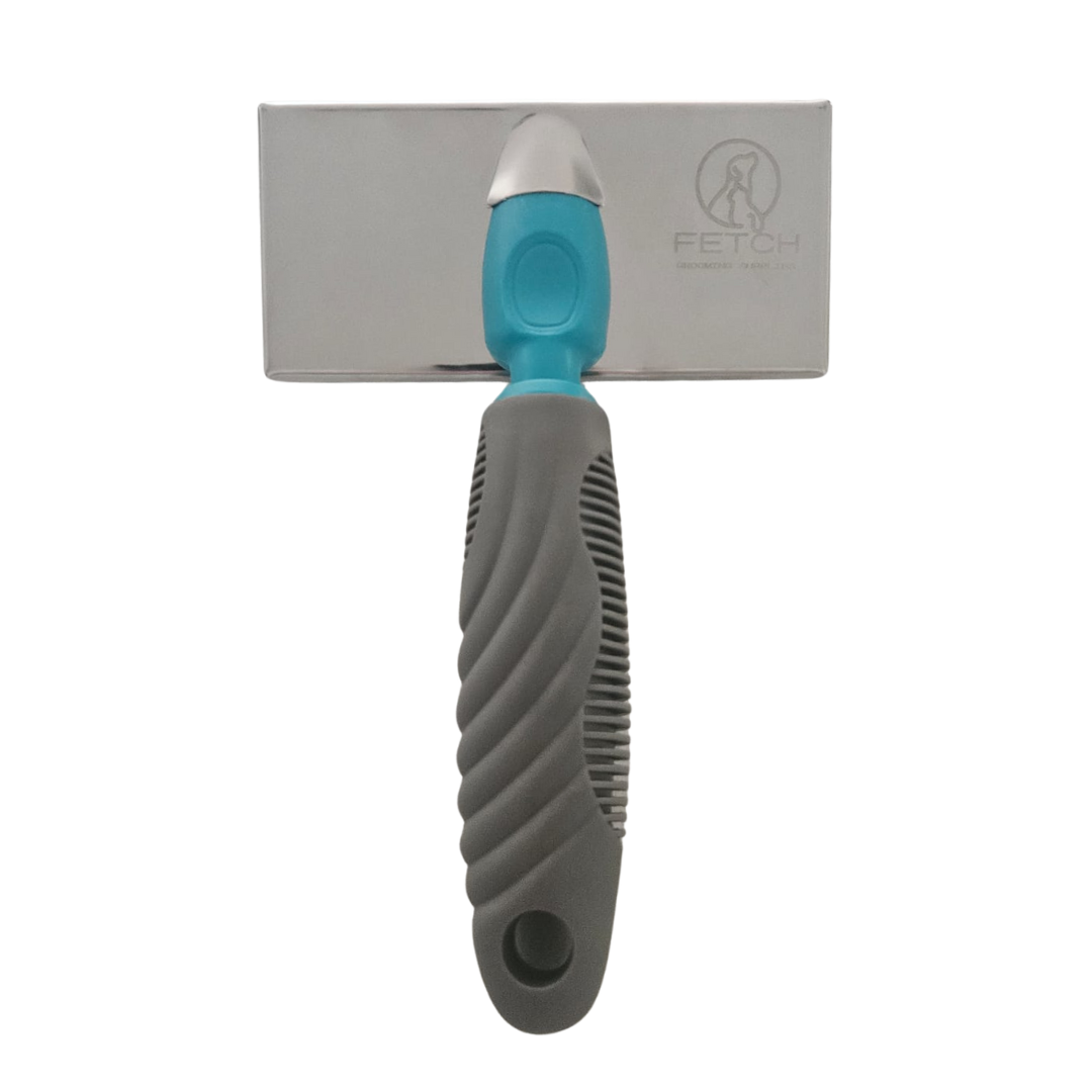 Ergo Grip Large Long Slicker Brush - Fetch Grooming Supplies