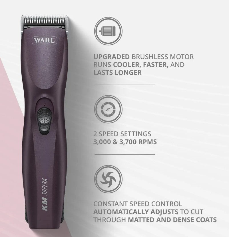KM Supera Cordless Clipper - Fetch Grooming Supplies