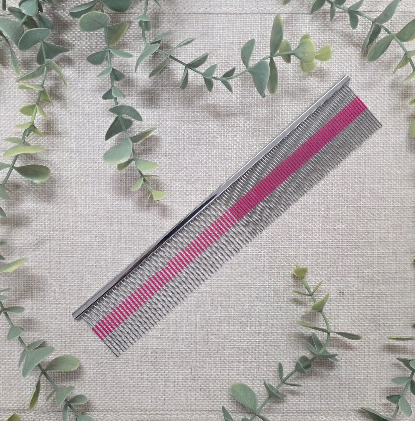 Pink Grip Finishing Comb