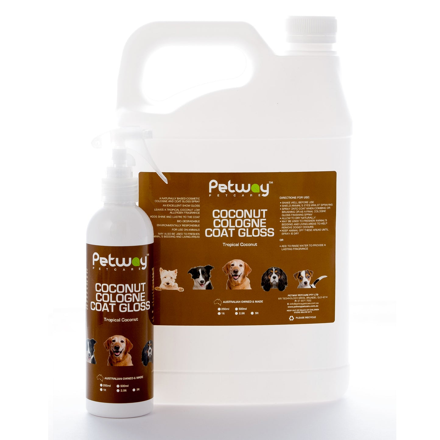 Petway Cologne Coconut - Fetch Grooming Supplies