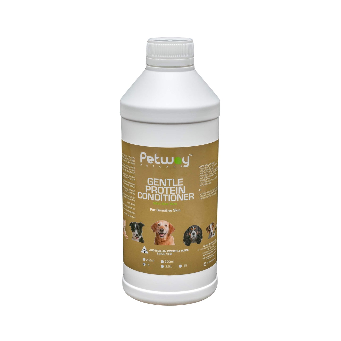 Petway Conditioner Gentle Protein - Fetch Grooming Supplies