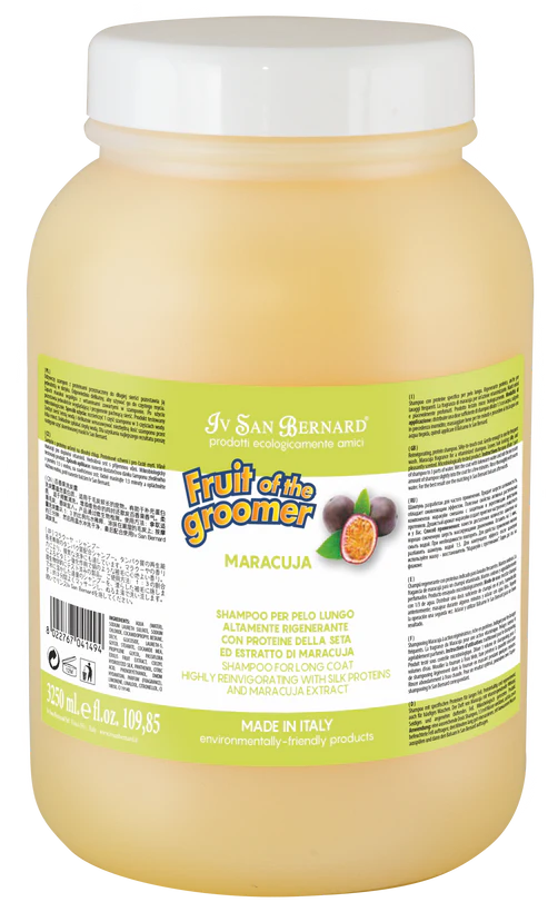 Fruit of the Groomer PASSIONFRUIT SHAMPOO for Long Coats - Fetch Grooming Supplies