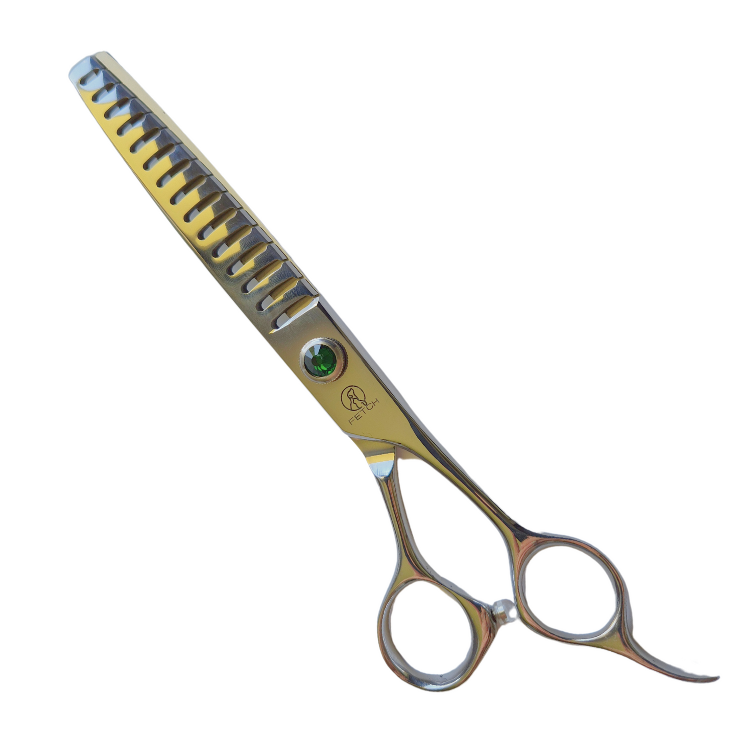 7" Emerald T15 Chunker Straight Scissors 440c