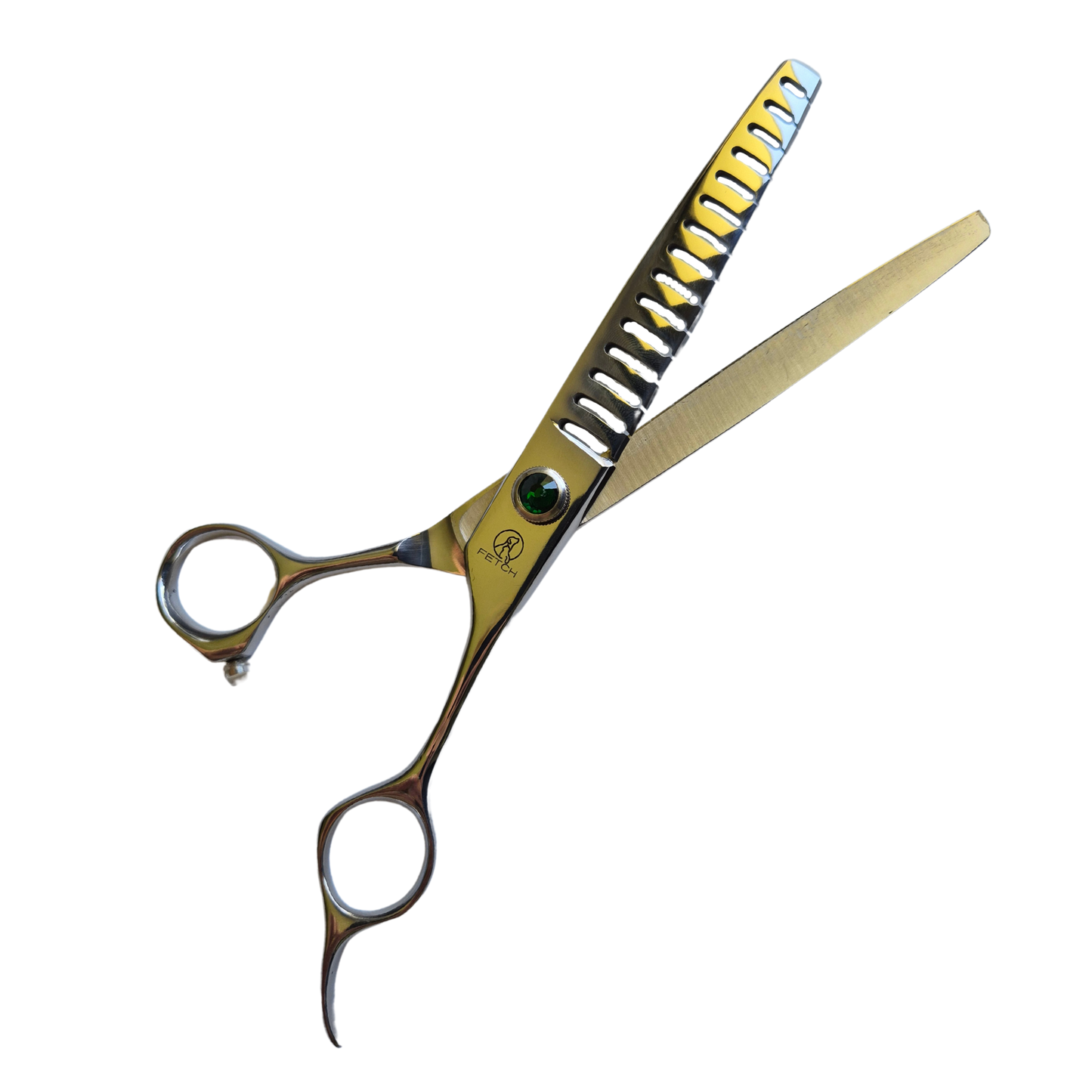 7" Emerald T15 Chunker Straight Scissors 440c
