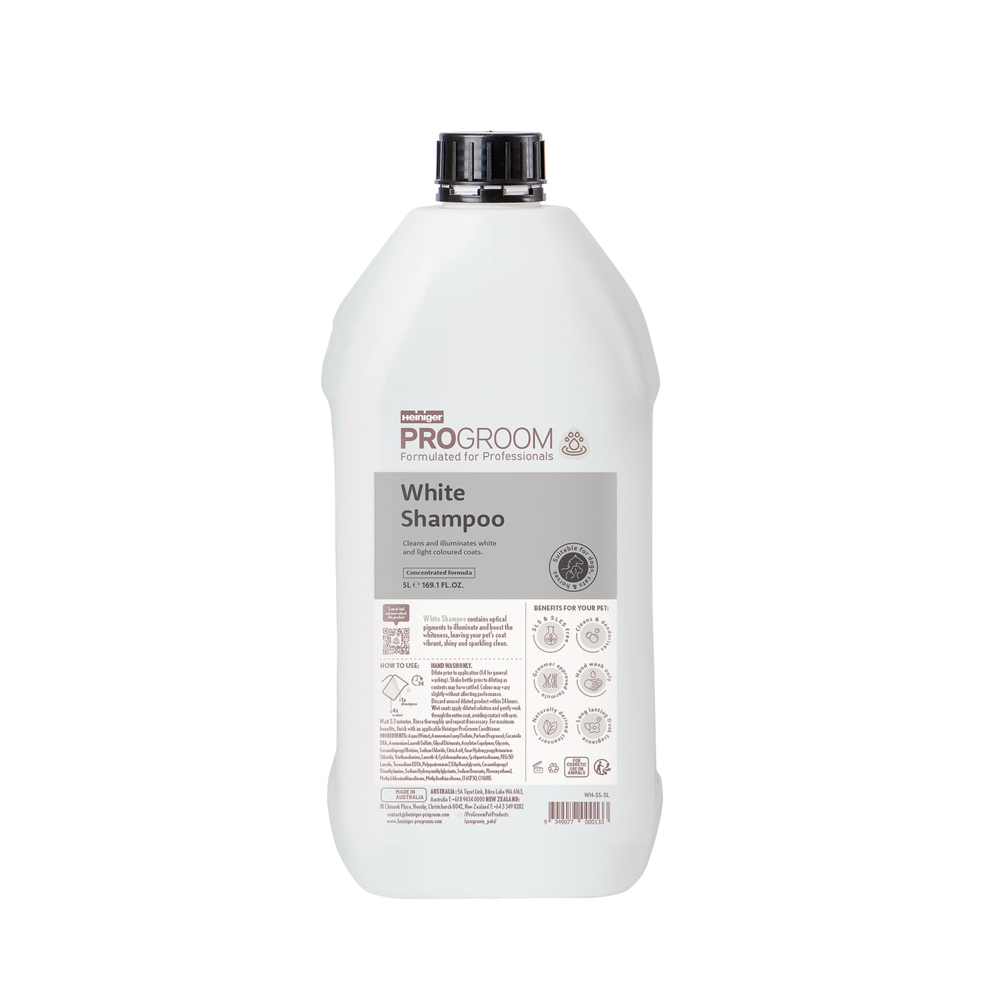 ProGroom White Shampoo - Fetch Grooming Supplies