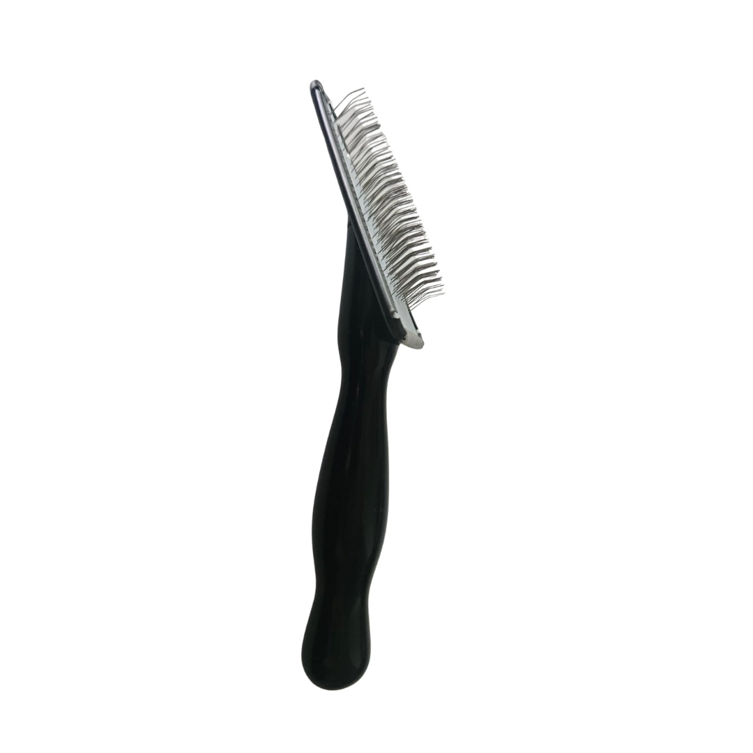 Soft Pin Triangle Slicker Brush