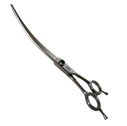 8" Emerald Curve Scissors - Hitachi 440c