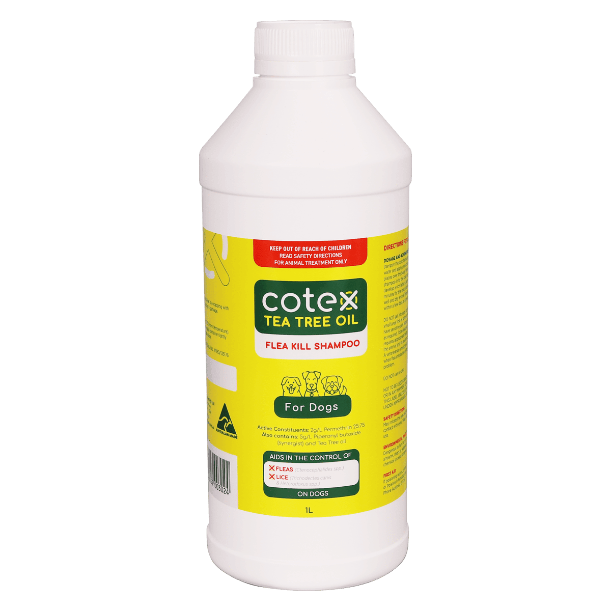 Cotex - Flea Kill Shampoo for Dogs
