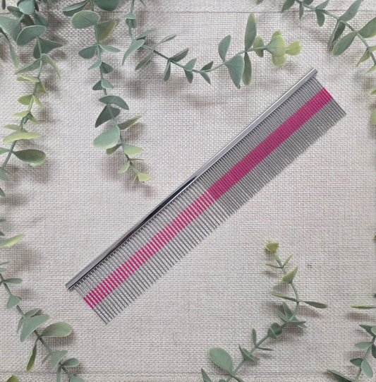 Pink Grip Finishing Comb