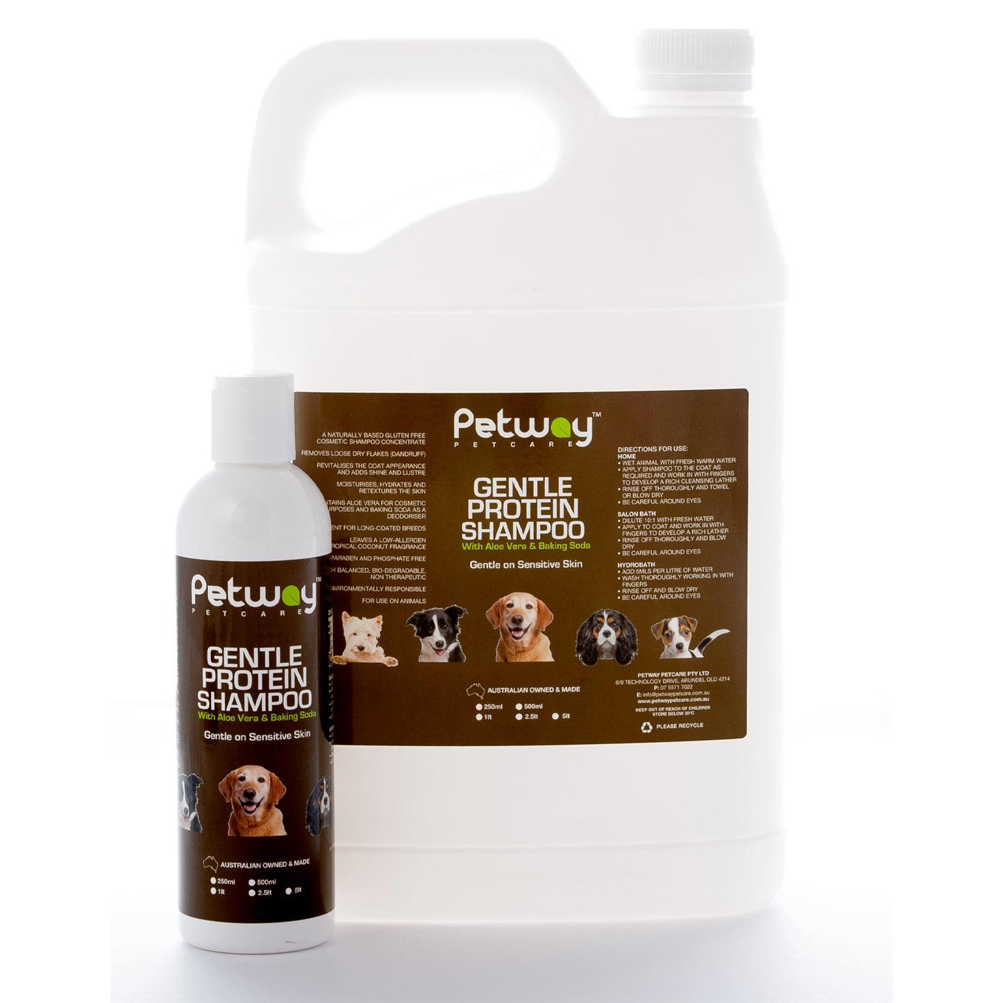 Petway Shampoo Gentle Protein w/ Aloe Vera & Baking Soda