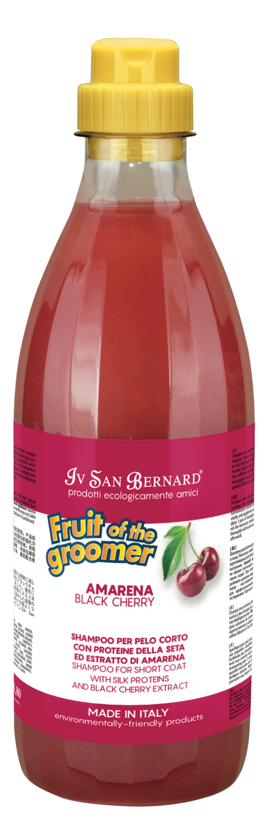 Fruit of The Groomer BLACK CHERRY SHAMPOO for Short Coats